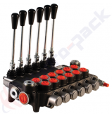 product 80 Liter Monoblock Regelventil, 6P80 , sechs Spulen , G 1/2" , open center Spule thumb