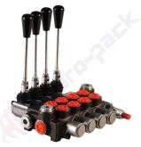 product 40 Liter Monoblock Regelventill, 4P40 , vier Spulen , G 1/2" , open center Spule thumb