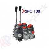 product 100 Liter Sektionales Regelventil, 2PC100 , zwei Spulen , G 3/4" , offene Mittelspule thumb