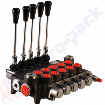 product 80 Liter Monoblock Regelventil mit Dosierkurve, 5Z80 , f&uuml;nf Spulen , G 1/2" , open center Spule image thumb