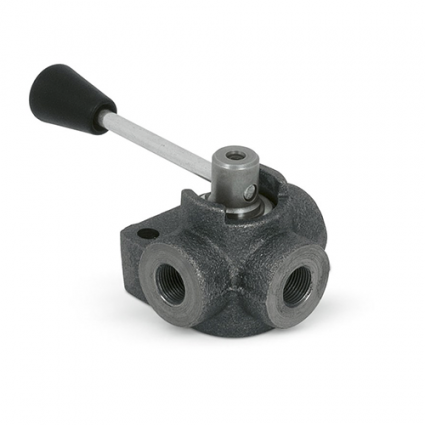 product 3-Wege hydraulisches Umleitventil, DF 3 , 90 L/min, G 1/2" , closed center image thumb