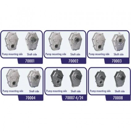 product 70000 serie Gruppe 30 Multiplikator f&uuml;r Pumpe, m&auml;nnlich durch Welle schnelle Montage , 1:3 image thumb